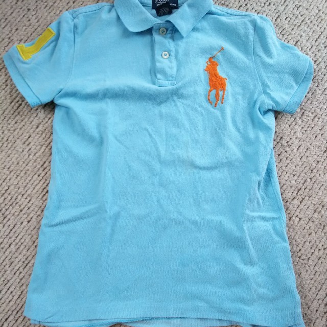 POLO RALPH LAUREN(ポロラルフローレン)のラルフローレン　ポロシャツ130 キッズ/ベビー/マタニティのキッズ服男の子用(90cm~)(Tシャツ/カットソー)の商品写真