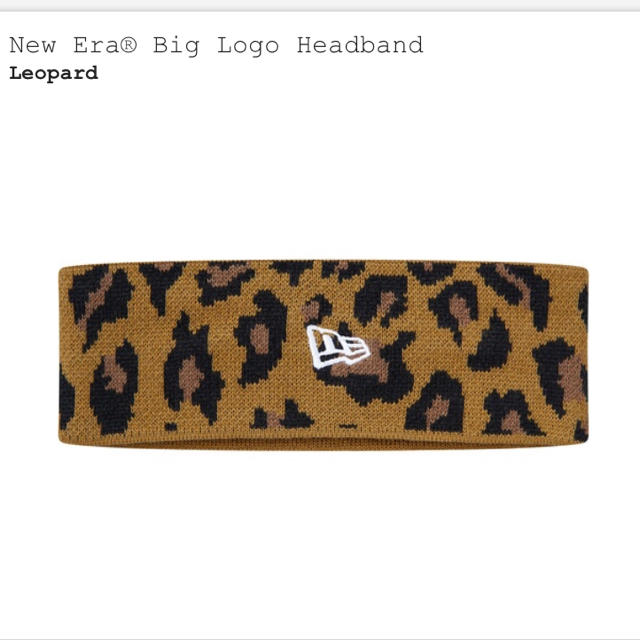 Supreme(シュプリーム)のsupreme  newera biglogo headband leopard メンズの帽子(その他)の商品写真