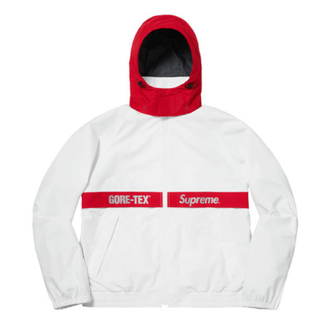 GORE-TEX Court Jacket  白Mカラー