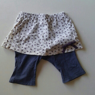 フェリシモ(FELISSIMO)の80サイズ☆スカート付きズボン(パンツ)