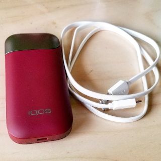 アイコス(IQOS)のiQOS アイコス 2.4Plus　ルビーレッド　中古(タバコグッズ)