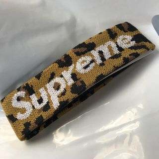 Supremeシュプリーム xニューエラ ヘアバンド レオパード-