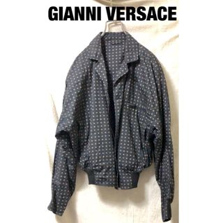 ジャンニヴェルサーチ(Gianni Versace)のGianni Versace デザインブルゾン ドット 柄 バルーンシルエット(ブルゾン)