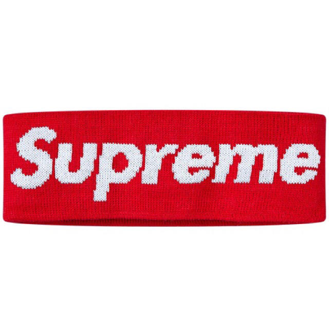 Supreme(シュプリーム)の赤黒セット! supreme new era headband ヘアバン メンズの帽子(その他)の商品写真