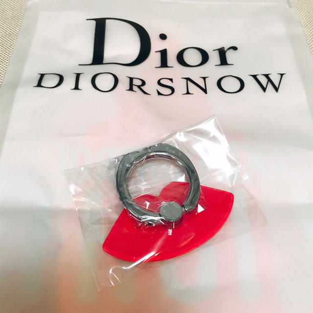 Dior(ディオール)のDior スマホリング ハンドメイドのスマホケース/アクセサリー(スマホストラップ/チャーム)の商品写真