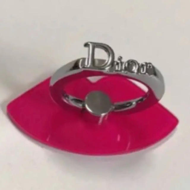 Dior(ディオール)のDior スマホリング ハンドメイドのスマホケース/アクセサリー(スマホストラップ/チャーム)の商品写真