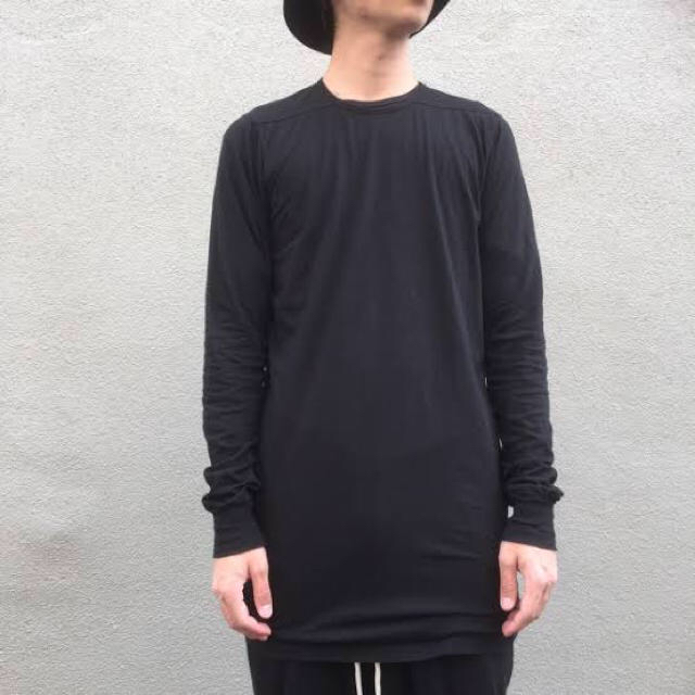 DRKSHDW(ダークシャドウ)のRick Owens DRKSHDW LEVEL TEE ブラック カットソー メンズのトップス(Tシャツ/カットソー(七分/長袖))の商品写真