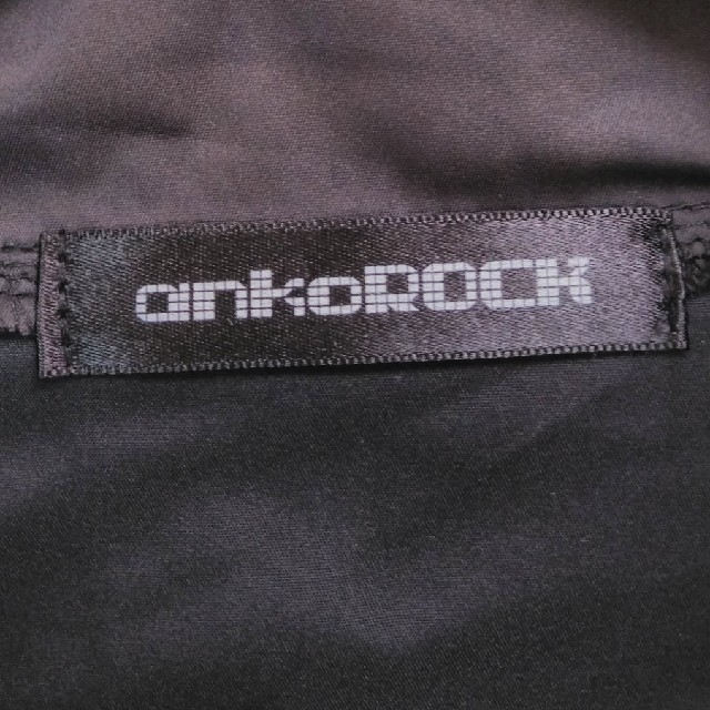 ankoROCK(アンコロック)のankoROCK アンコロック ウインドブレイカー ジャケット S 黒 メンズ メンズのジャケット/アウター(ナイロンジャケット)の商品写真