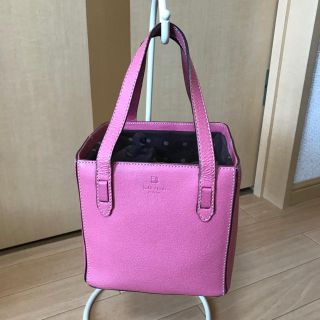 ケイトスペードニューヨーク(kate spade new york)のケイトスペード  スクエアバッグ ピンク(ハンドバッグ)