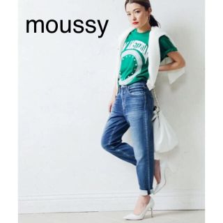 マウジー(moussy)のお値下げ価格♡マウジー ダメージジーンズ(デニム/ジーンズ)