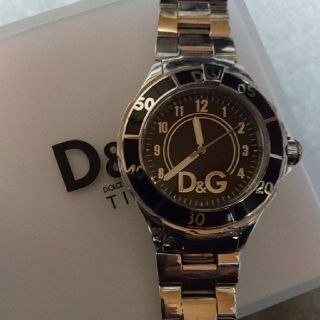 ドルチェアンドガッバーナ(DOLCE&GABBANA)の電池交換済 D＆G ドルチェ&ガッバーナ アンカー ビッグフェイス メンズ腕時計(腕時計(アナログ))