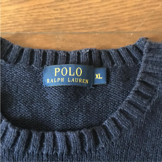 POLO RALPH LAUREN(ポロラルフローレン)のXL ラルフローレン  ベア ニット セーター メンズのトップス(ニット/セーター)の商品写真