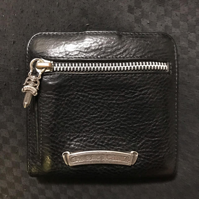 正規品! Chrome Hearts - 値下げ 美品 クロムハーツ 財布 折り財布
