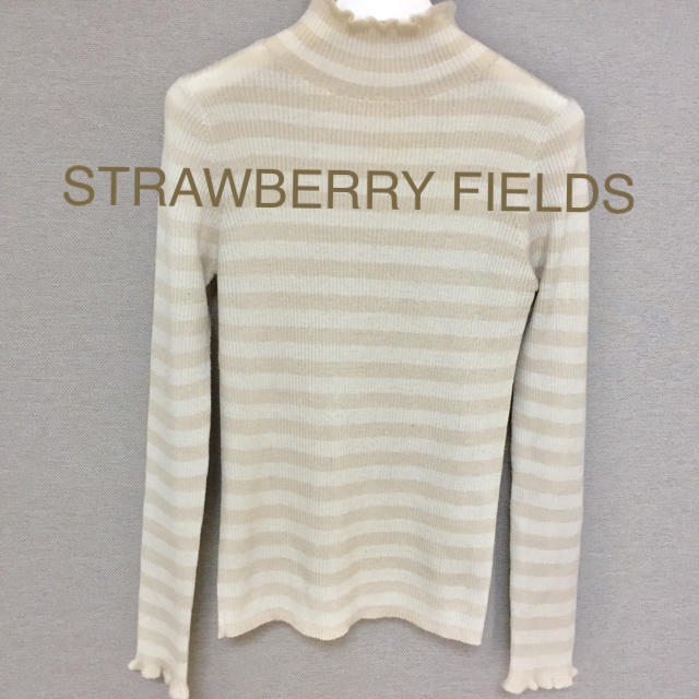 STRAWBERRY-FIELDS(ストロベリーフィールズ)のストロベリーフィールズ タートルニット レディースのトップス(ニット/セーター)の商品写真