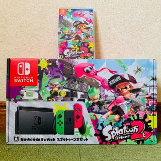 ニンテンドースイッチ(Nintendo Switch)の［購入者様］Nintendo Switch スプラトゥーン2同梱セット(家庭用ゲーム機本体)