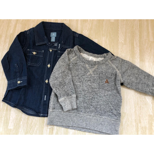 babyGAP(ベビーギャップ)の新品未使用 GAP baby ギャップベビー トップスセット キッズ/ベビー/マタニティのベビー服(~85cm)(シャツ/カットソー)の商品写真