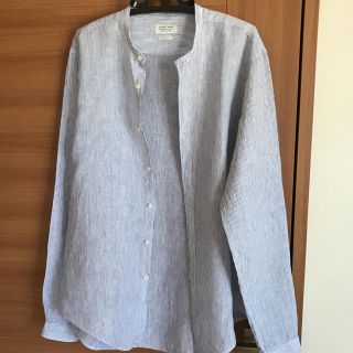 ザラ(ZARA)の縦じま ブルー系 シャツ(シャツ)