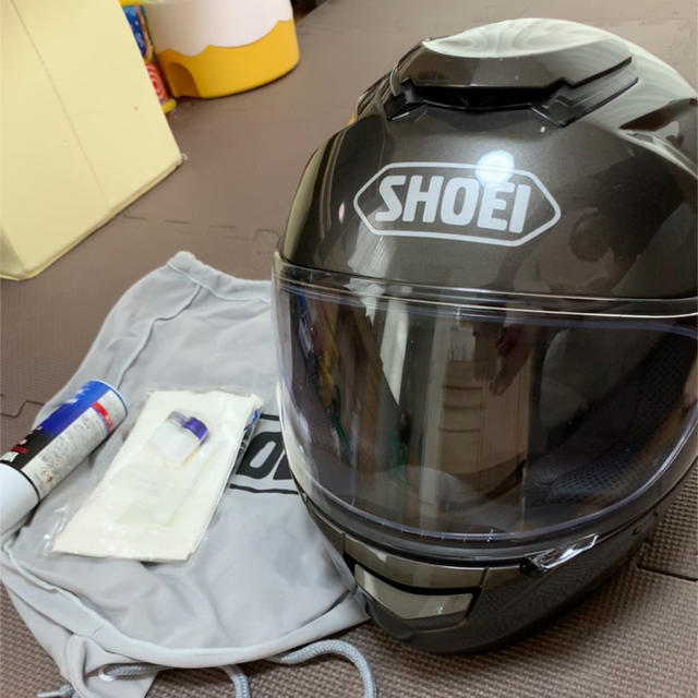 SHOEI GT-Air アンスラサイトメタリック L 自動車/バイクのバイク(ヘルメット/シールド)の商品写真