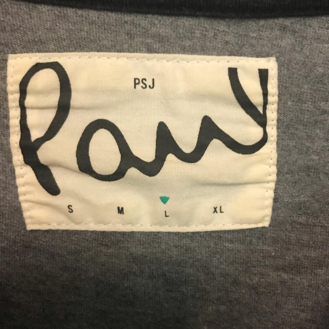 Paul Smith(ポールスミス)のPaul Smith グレーロンT  ロゴ総柄 メンズのトップス(Tシャツ/カットソー(七分/長袖))の商品写真