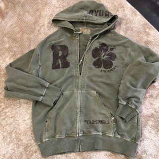 リュウスポーツ(RYUSPORTS)の【中古】RYUSPORTSビンテージ風パーカー(パーカー)