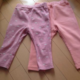 サンカンシオン(3can4on)の新品&美品 サンカンシオン パンツ2枚セット 90サイズ(パンツ/スパッツ)