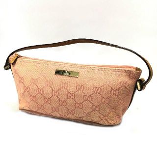 グッチ(Gucci)のいっちゃん様専用GUCCI/グッチ☆GGキャンバス アクセサリーポーチ☆PINK(その他)