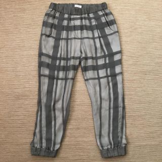 ブルネロクチネリ(BRUNELLO CUCINELLI)のお値下げ！ブルネロクチネリ  シルクパンツ  未使用！(カジュアルパンツ)