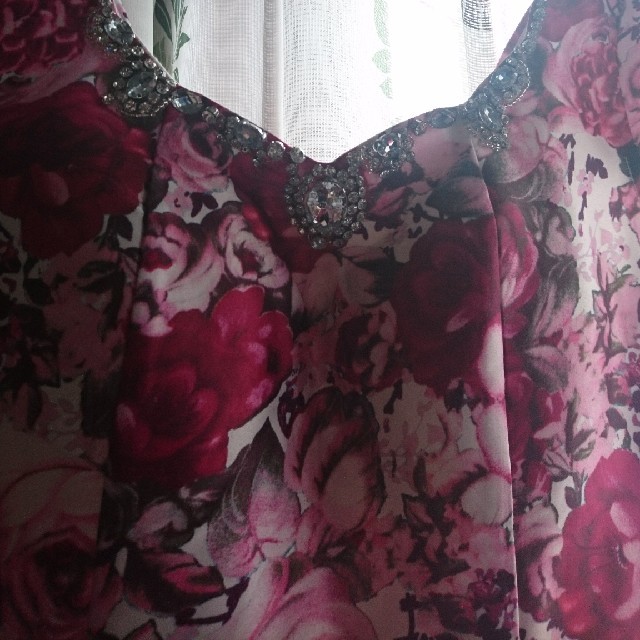 dazzy store(デイジーストア)のエミリアウィズレディーキャバドレスパーティービジューセシルさくりな薔薇レース レディースのフォーマル/ドレス(ミニドレス)の商品写真