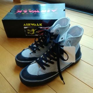 AIRWALK ハイカット　スエードスニーカー　25.5cm (スニーカー)