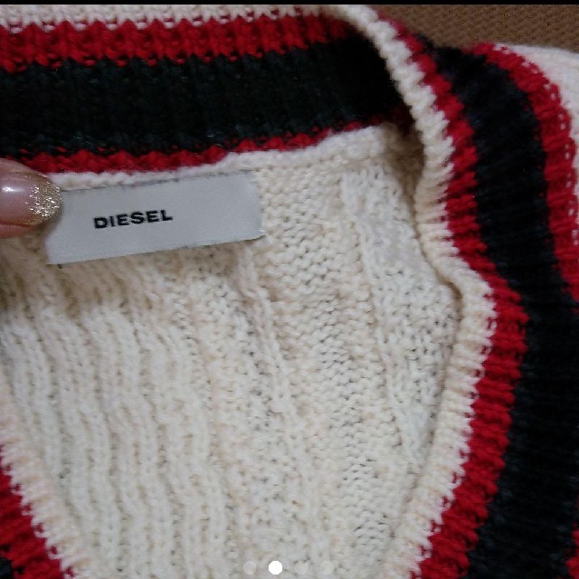 DIESEL♡オフホワイトニット セーター 1