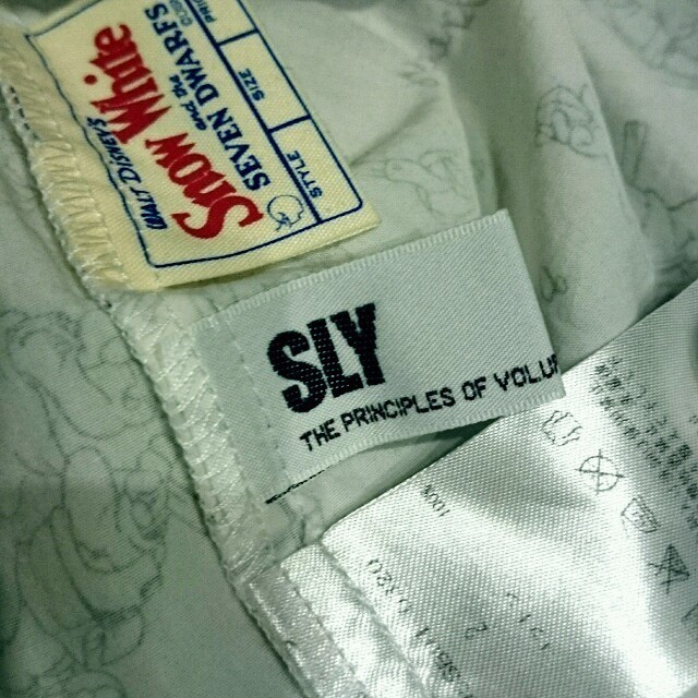 SLY(スライ)のSLY×白雪姫　コラボシャツ レディースのトップス(シャツ/ブラウス(半袖/袖なし))の商品写真