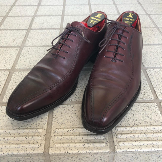 ヒロカワ製靴スコッチグレイン   9038  25.5 E  ボルドー メンズの靴/シューズ(ドレス/ビジネス)の商品写真