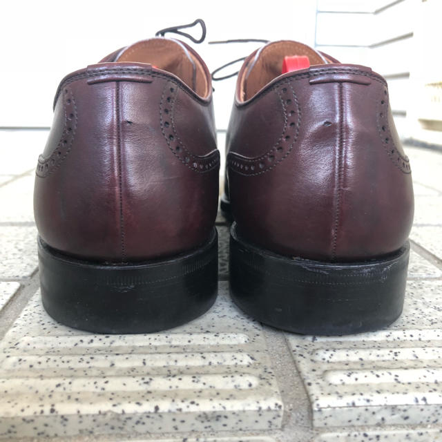 ヒロカワ製靴スコッチグレイン ボルドーの通販 by shige550's shop｜ラクマ 9038 25.5 E 新作格安