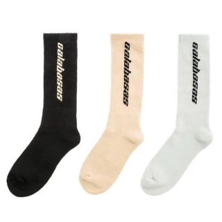 アディダス(adidas)のyeezy calabasas socks 3 pack(ソックス)