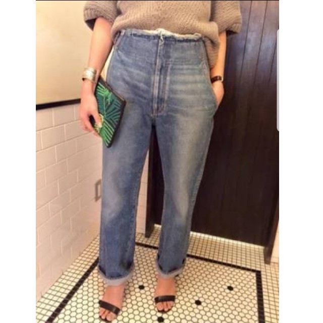 TODAYFUL(トゥデイフル)のTODAYFUL NICOLE'S DENIM ブルー 25インチ レディースのパンツ(デニム/ジーンズ)の商品写真