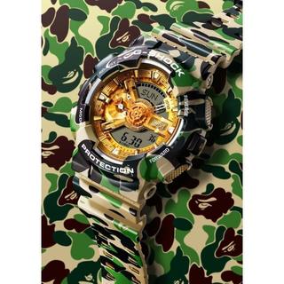 アベイシングエイプ(A BATHING APE)の未開封 BAPE CASIO G-SHOCK GA-110 エイプ (腕時計(デジタル))