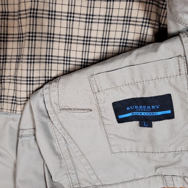 BURBERRY BLACK LABEL(バーバリーブラックレーベル)のBURBERRY BLUE LABEL(MEN'S) トレンチ ジャケット  メンズのジャケット/アウター(トレンチコート)の商品写真