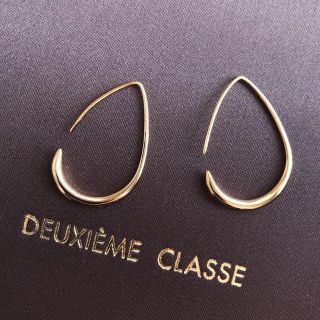 ドゥーズィエムクラス(DEUXIEME CLASSE)の★新品 限定価格！ ドゥーズィエムクラス 18kgf ゴールド 曲線美ピアス(ピアス)