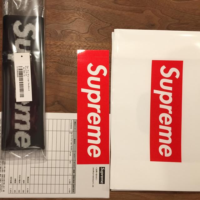 Supreme(シュプリーム)の Supreme®  New Era® Big Logo Headband メンズのアクセサリー(その他)の商品写真