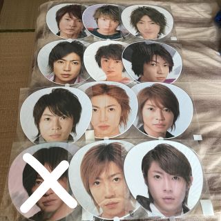 嵐うちわ12枚セット(アイドルグッズ)