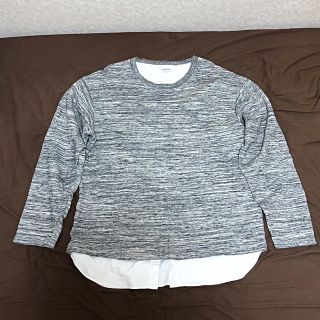 グローバルワーク(GLOBAL WORK)の長袖Tシャツ メンズ XL(Tシャツ/カットソー(七分/長袖))