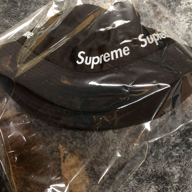 Supreme(シュプリーム)のsupreme 17aw Taped Seam Crusher Hat 黒 メンズの帽子(ハット)の商品写真