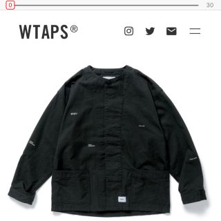 ダブルタップス(W)taps)の限界値下げ！WTAPS 18aw skit black(ノーカラージャケット)