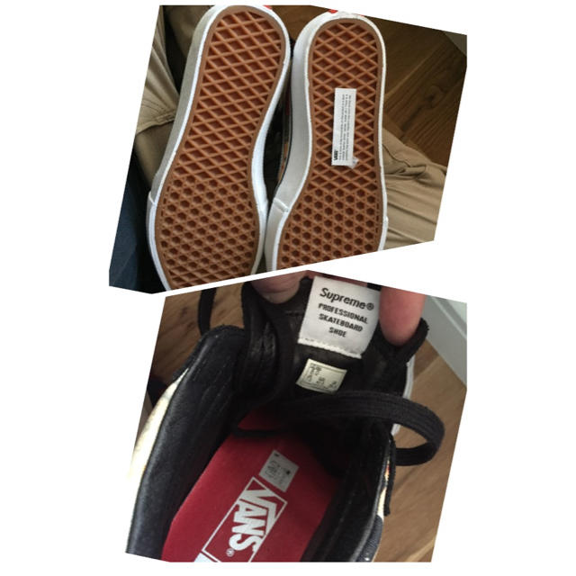 Supreme(シュプリーム)のsupreme vans スケハイ スニーカー 26.0 メンズの靴/シューズ(スニーカー)の商品写真