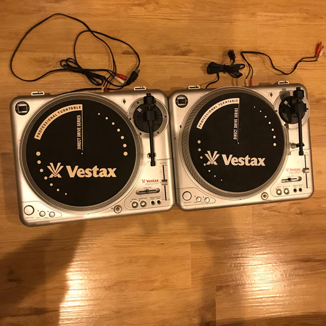 audio-technica(オーディオテクニカ)のvestax pdx-2000 ターンテーブル ベスタックス 廃盤 2台セット 楽器のDJ機器(ターンテーブル)の商品写真