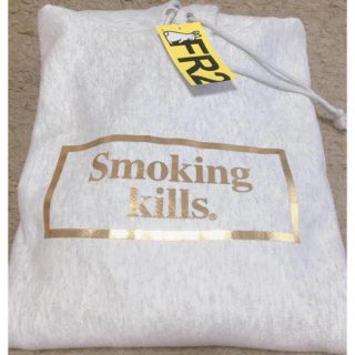 チャンピオン(Champion)の【最終価格。早い者勝ちです🙇】FR2 名古屋限定 smoking kills(パーカー)