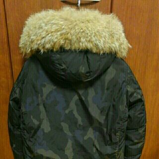 ☆WOOLRICH ウールリッチ カモフラージュ柄 N3B ダウン/メンズ/XS