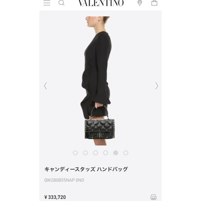 valentino garavani(ヴァレンティノガラヴァーニ)のa-chan様専用 キャンディ スタッズ ハンドバッグ レディースのバッグ(ハンドバッグ)の商品写真