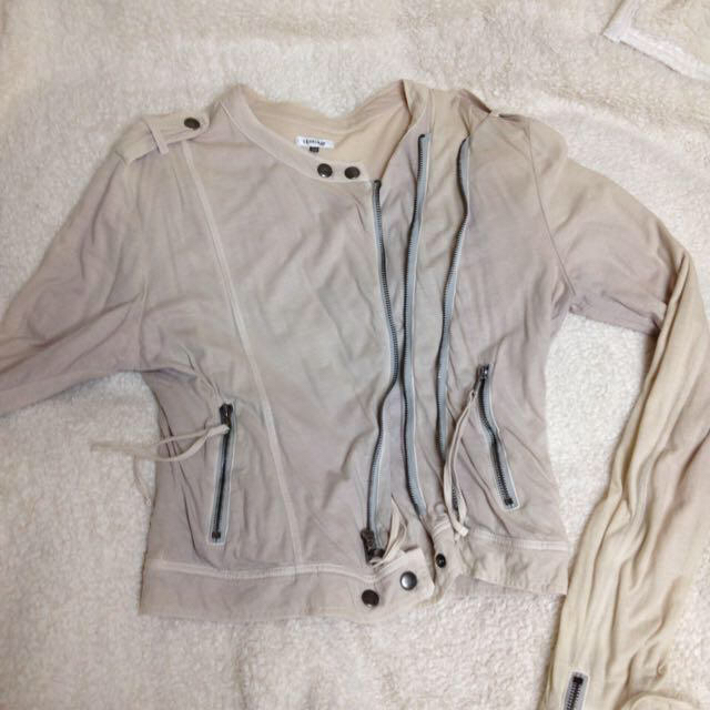 LE CIEL BLEU(ルシェルブルー)のルシェル♡綿のジャケット レディースのジャケット/アウター(ノーカラージャケット)の商品写真