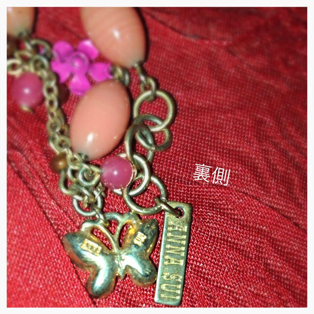 ANNA SUI(アナスイ)のANNA SUI♡ピンクゴールドブレス レディースのアクセサリー(ブレスレット/バングル)の商品写真